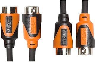 Roland Black Series Dual Midi Cable Dual Midi Cable, 10Ft / 3M - Rmidi-B10-Dual