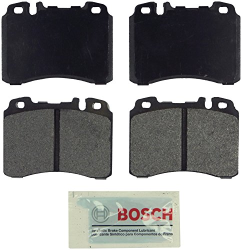 BOSCH BE561 Blue Semi-Metallic Disc Brake Pad Set - Compatible With Select Mercedes-Benz 300CE, 300E, 300SL, 400E, 500E, 500SL, 600SL, C36 AMG, E320, E420, E500, SL320, SL500, SL600; FRONT