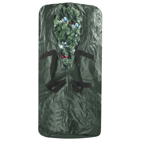Elf Stor 1005 Premium Christmas Bag-Extra Large, For a 9 Foot Artificial Tree in Green-Easy Holiday Décor Storage, 9'