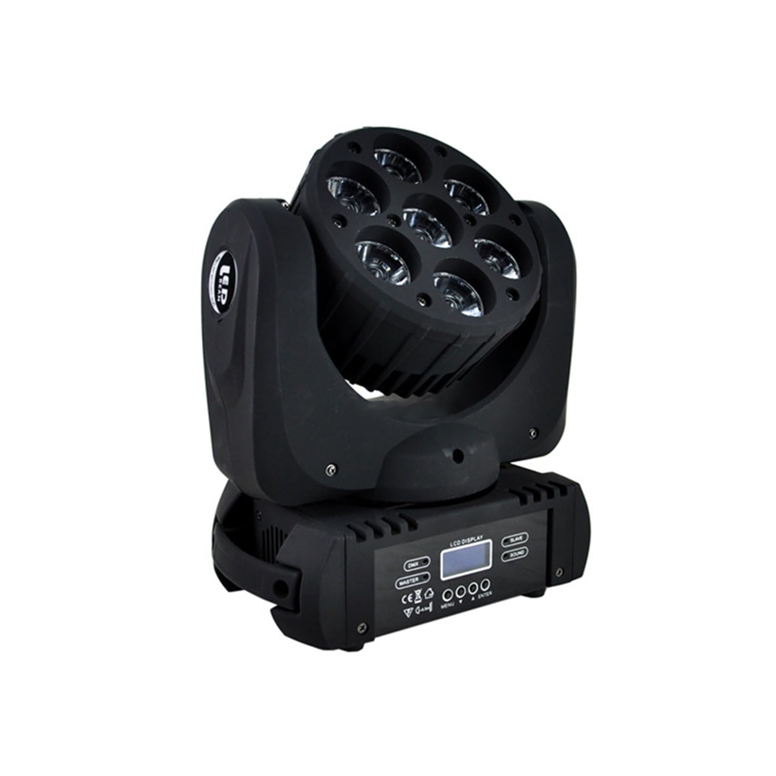 Światła imprezowe LED 7x12W RGBW Zoom Beam oświetlenie z ruchomą głowicą z DJ Disco KTV Bar klub nocny światło sceniczne wakacje ślub dekoracje świąteczne