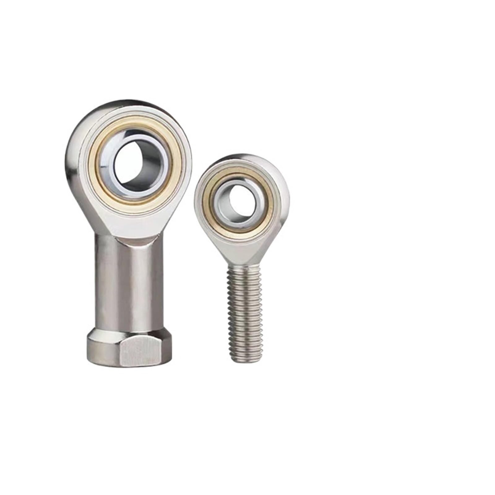 TBZOQAID Ball Joint Rod end Spherical Plain Bearing SI5 SI6 SI8 SI10 Internal and External Thread fisheye(SI8T/K)