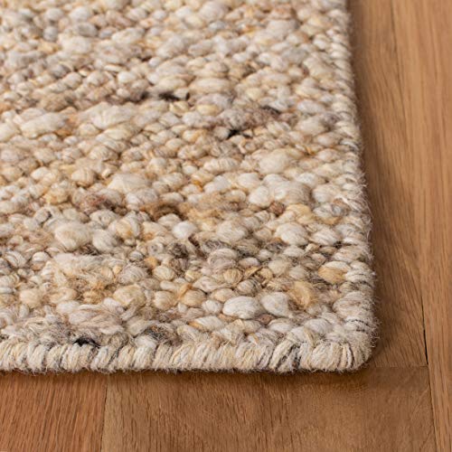 Tapete SAFAVIEH Natura Collection 3x5 Beige Lana Hecho a Mano miniatura 3
