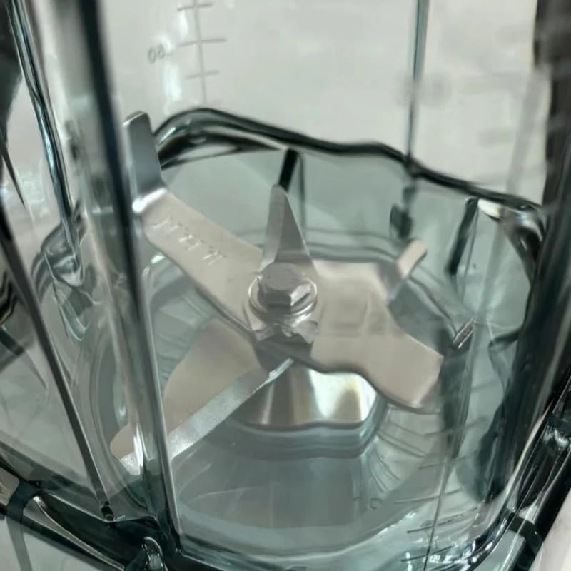 2L Blender Cup。Compatible For Biolomix G5200 T5300 G5001 D6300 D6300S 。 2000W Mixer Container Jar Jug Pitcher Cup Bottom With Blades Lid Upper Body