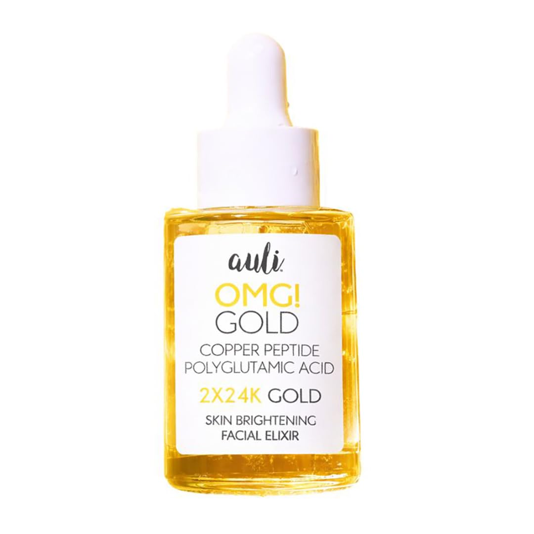 Auli lifestyle Oh My Gold Face Serum 30 ML | 24K Gold Flakes has been Especially Designed to make all your Skin care Dreams come True
