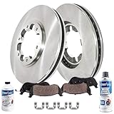 Detroit Axle - Front Brake Kit for 2003-2004 Nissan Frontier 2000-04 Xterra Disc Brake Rotors Ceramic Brakes Pads 2000 2001 2002 2004 Replacement: 11.13' inch Rotor