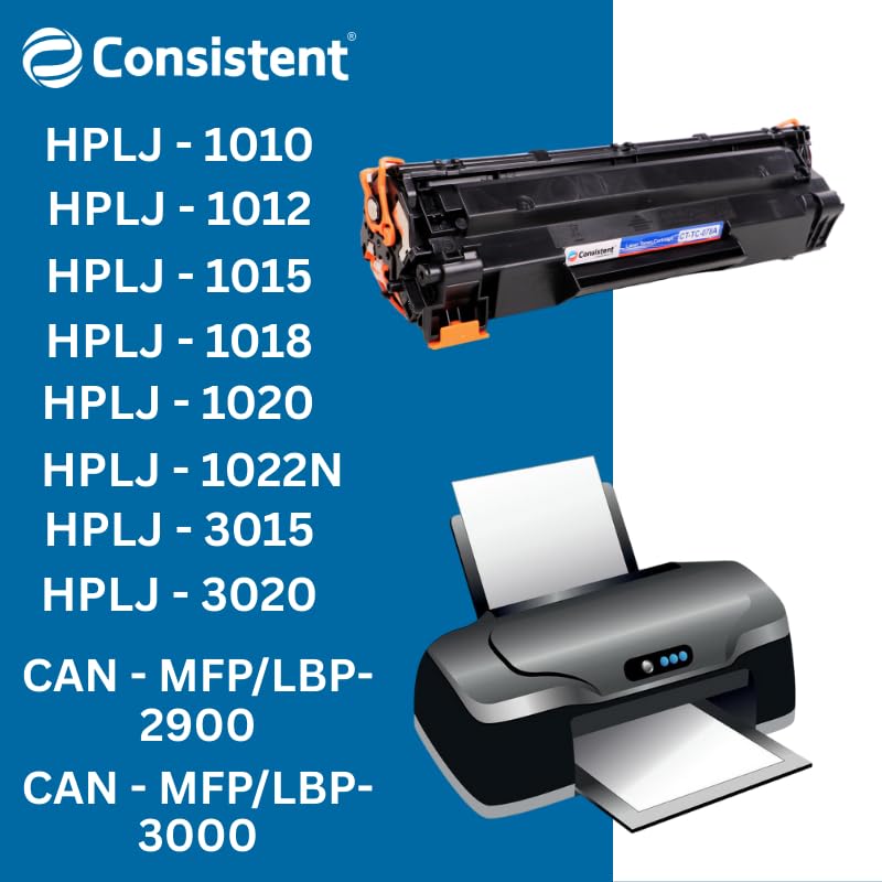 Image of Consistent Laser Toner Cartridge(CTTC078A) Compatible for HP 78A / Used in HP LaserJet 1606 1536 1566, Canon L170, MF4410
