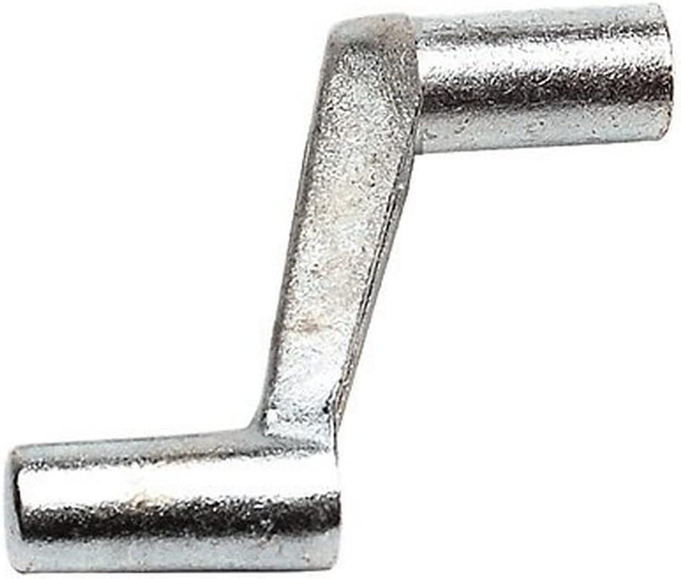H710, Vent Crank with Screw, Interior Hardware, SILVER