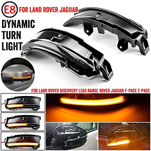 Répétiteur LED dynamique rétroviseur anti angle mort Evoque