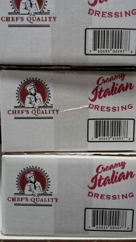 Chef's Quality: Creamy Italian Dressing 1.5 Oz (120 Packs)