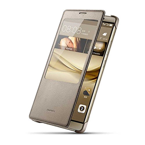 Huawei Ascend Mate 8 Case, Premium Leather Cover with View Window (S View)