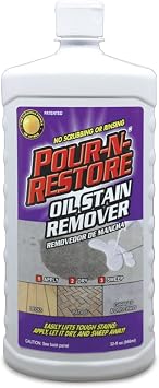 Pour-N-Restore Oil stain Remover. 32 fl oz