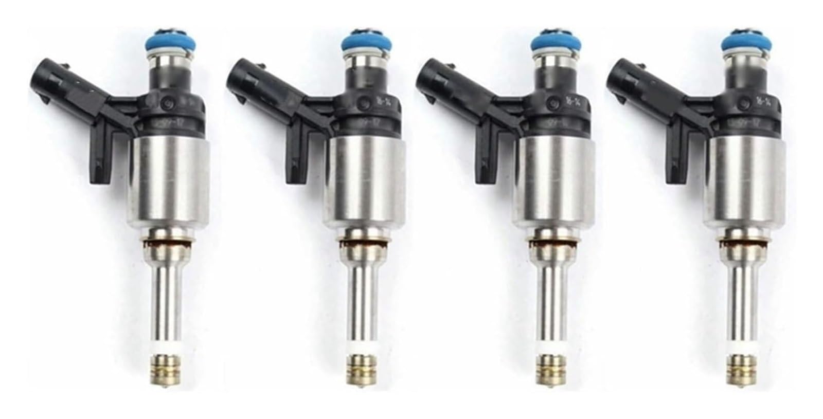 Qwqwfa One Color Petrol Fuel Injector For A3 A4 A5 Q5 Tt For Cc For T&Iguan For Passat For 2.0L 06H906036g Fuel Injector 4Pcs 6 Holes 06A906036d