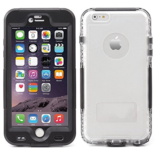 iPhone 6S Case, POETIC Affinity Series [Premium Thin]/No Bulk/Protection where its needed/Clear/Dual Material Protective Bumper Case for Apple iPhone 6S /iPhone 6 (Blue/Clear)