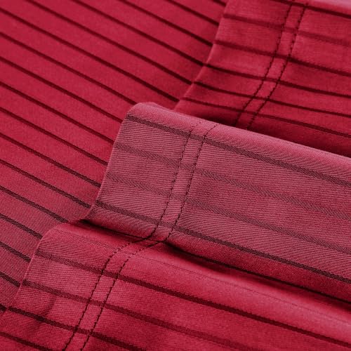 Image of myTrident Bedsheet for Double Bed King Size | 108 inch x 108 inch | Blaze