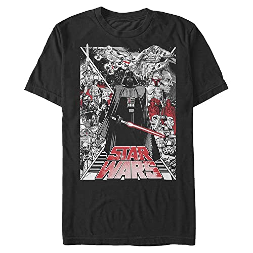 T-shirt Star Wars homme noir pour vos soirées cinéma et moments de détente