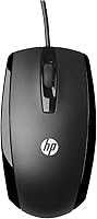 HP X500 Wired USB Mouse - Ambidextrous Plug & Play Optical Mouse for PC, Mac, Chromebook - Black Comfort Fit