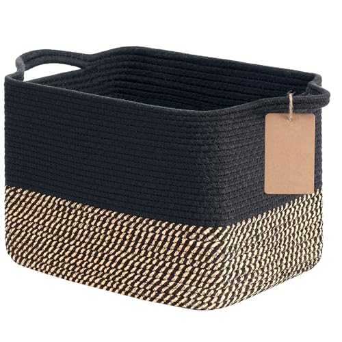 TIMEYARD Aufbewahrungskorb, Aufbewahrungskorb Geflochten, Körbe...