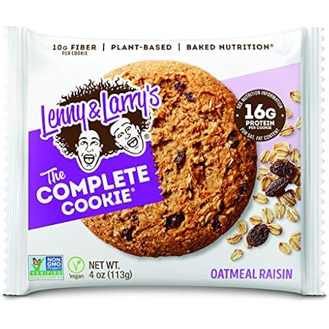 Lenny & Larry's Vegan Oatmeal Raisin Cookie Pack Cover