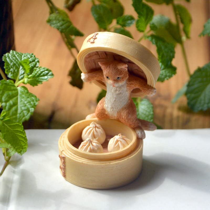 LSRVNM 6 Pezzi Statua Di Fata In Resina, Fata Ornamenti Del Giardino, Miniatura Fairies Accessori, Garden Accessori Di Statue Ornamentali All' Aperto, Per Torte Compleanno E Giardino Decorazione - 7