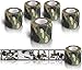auvstar Camo Wrap Tape, Nastro militare mimetico dell'esercito, Cling per fucili da caccia Camping da caccia, Benda adesiva protettiva per bendaggio elastico, confezione da 5 (giungla)