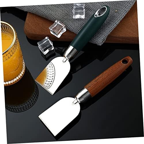 NUOBESTY Ergonomik yağ lekeleri ve boya kazıyıcı, paslanmaz çelik, uzun ömürlü mutfak ve duvar temizleme kazıyıcı, yapıştırıcı ve çıkartmaların hassas bir şekilde çıkarılması için uzun saplı - Görsel 6