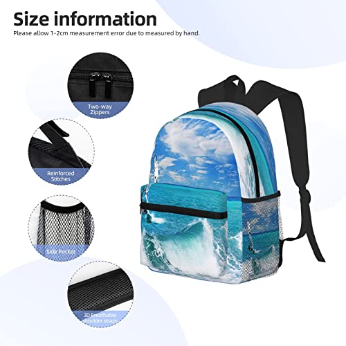 Sac à dos d'école polyvalent avec grand compartiment de voyage - 5
