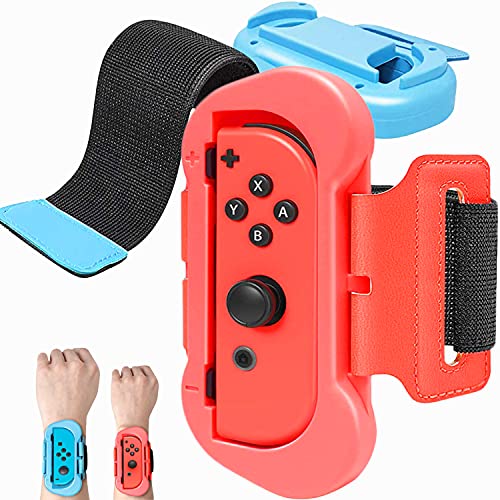 SONVIEE Wristband for Switch,Adjustable Wristband for Switch Controller Just Dance, Adjustable Elastic Wristband for All Children and Adults Sizes, 2 Pieces