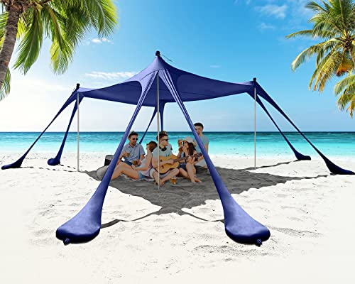Image of Pop Up Canopy Tent, Outdoor Gazebo Shade Easy Up Vendor Tent Blue Sky