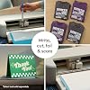 Cricut Explore 5 Deluxe Bundle + محتوى رقمي، رمادي داكن - آلة قطع دقيقة - تعمل مع 100+ مادة - تصميم أنيق ومبسط - يتضمن مستلزمات لـ 100 مشروع + محتوى رقمي إضافي