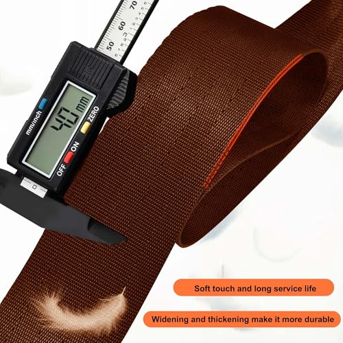Image of ZINZ 60 Inch Shoulder Strap with Removable Ultra-Thick Pad, Adjustable Buckles Shoulder Crossbody Strap for Luggage Bag