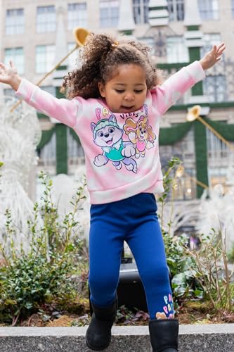 Image of Paw Patrol Girls' Fleece Hoodie and Legging Set Toddler to Big Kid