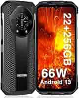タフネススマホ DOOGEE S110 12(22)/256GB ブラック DOOGEE S110 Review: The Rugged Luxury Smartphone of 2023