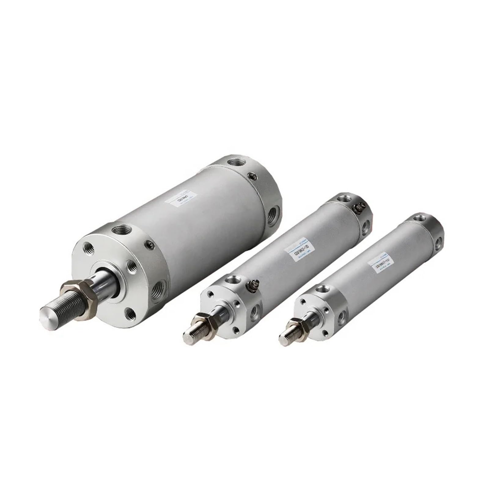 Vérin cylindre pneumatique CG1BN80 à double effet en aluminium pour guidage industriel