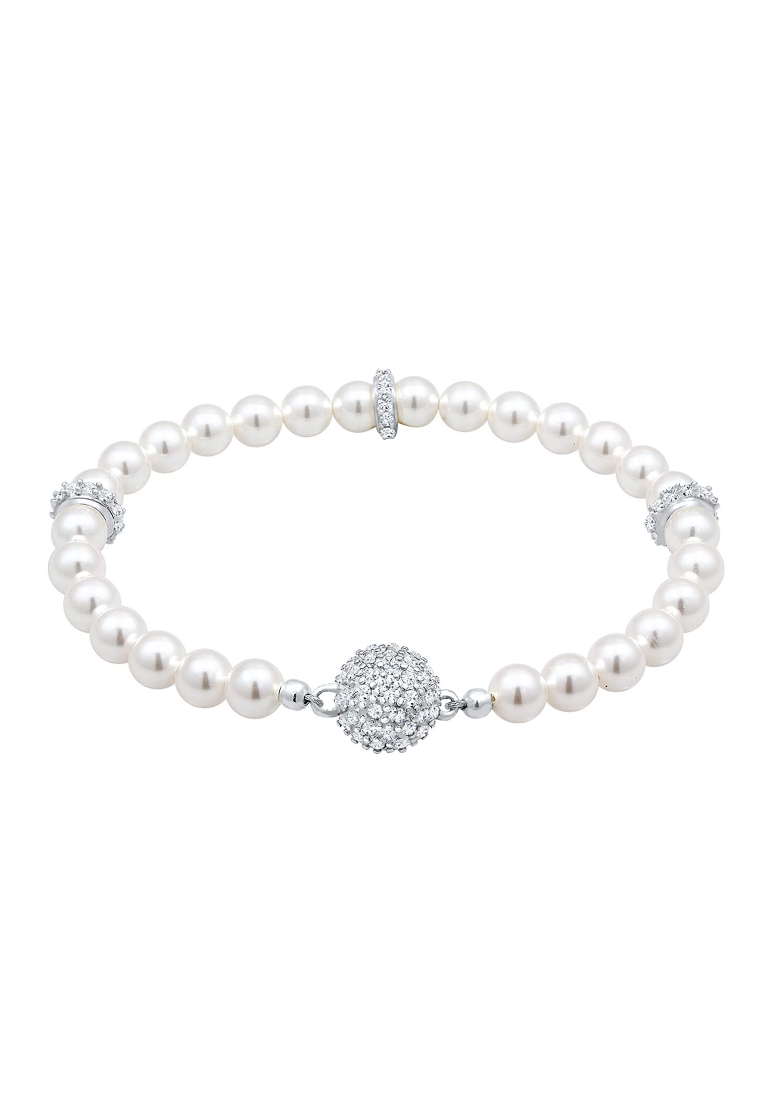 Elli Women's 925 Sterling Silver Strand Bracelet 0203380618_17 - 17cm length