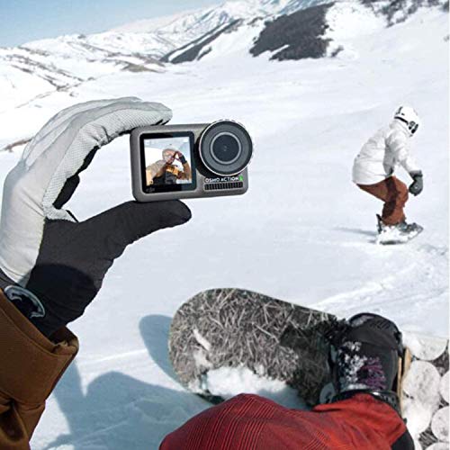 Image of Action Pro 9H Tempered Glass Screen Protector (Pack of 3) | Compatible with DJI Osmo Action Sport Camera | Anti-Scratch, HD Clarity, Bubble-Free, Easy Installation Protective Film