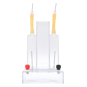 PEM Water Electrolysis Kit, Transparent Hydrogen Oxygen Generator for Science Experiments & Teaching Demonstrations, with Latex Gas Tubes & Sealed Glass Beads