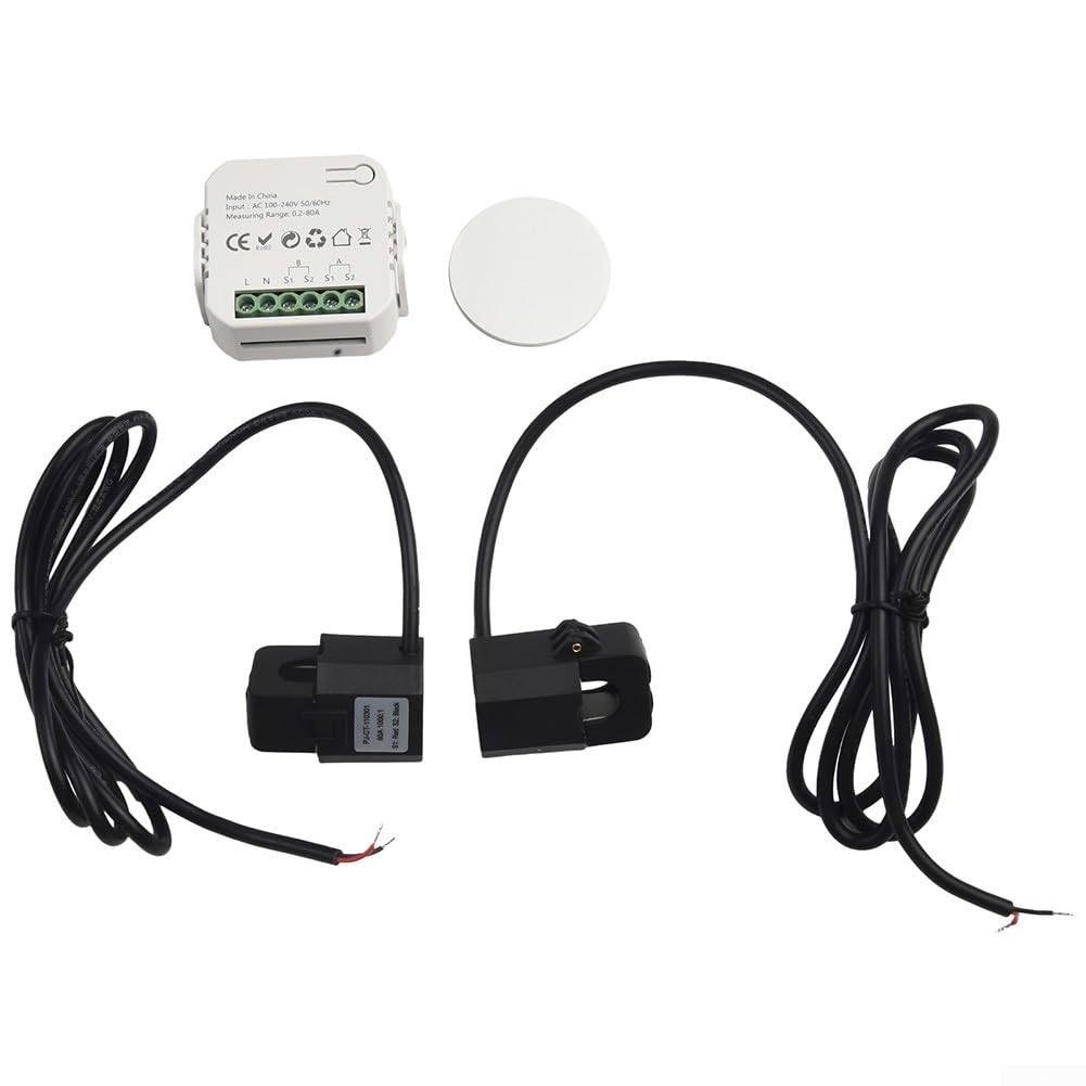 Smart Contatore di energia a 2 canali bidirezionale WLAN per tuya Smart (2