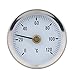 Produktbild KKmoon 0-120 ° Thermometer Bimetall Edelstahl Oberfläche Rohr Clip on Temperaturanzeige mit Feder