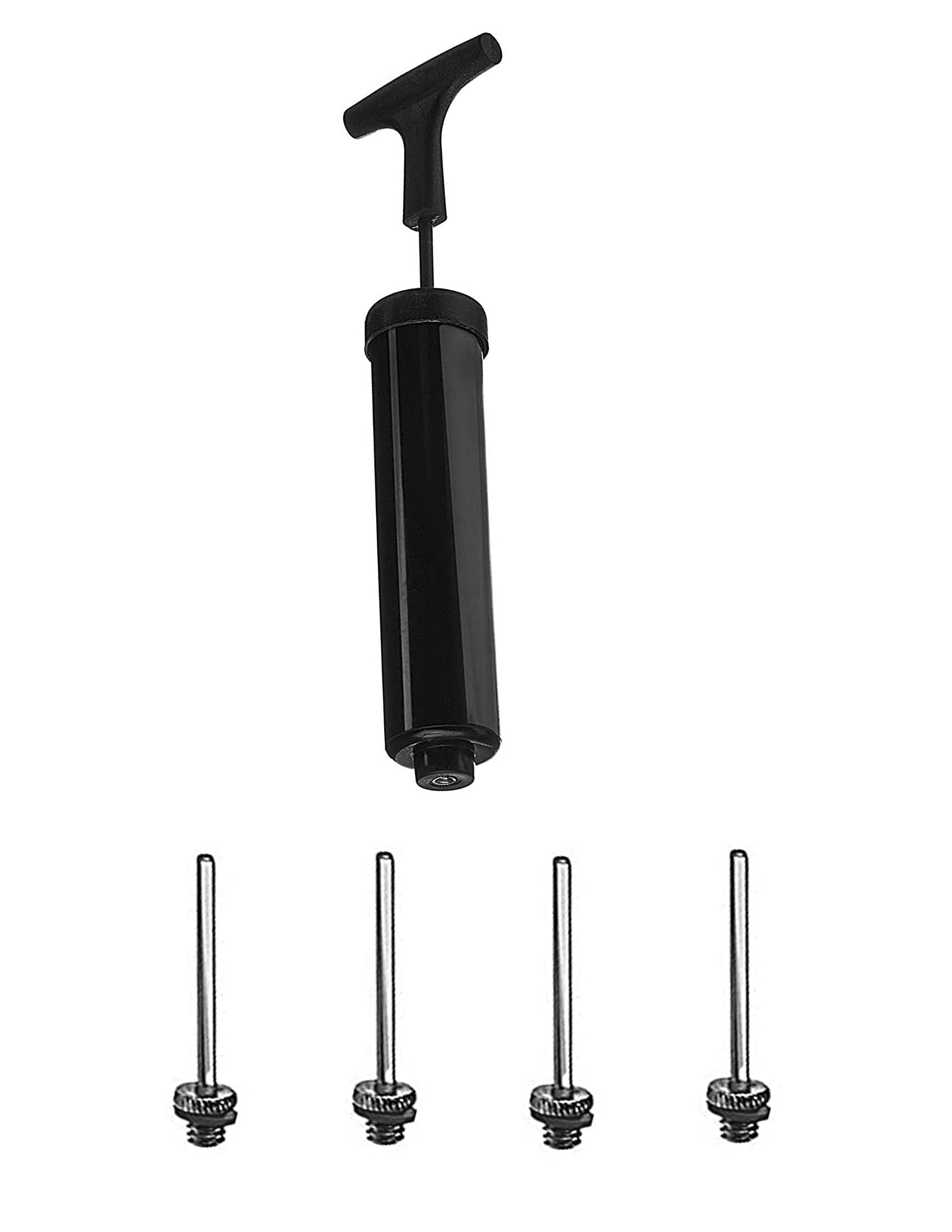 SUPRO Sports Ball Pump With Needle, Push & Pull Inflating System, Great For All Sports Balls, Volleyball Pump, Basketball Inflator, Football & Soccer Ball Air Pump (1 Air Pump With 4 Needle (Black)) (B0BSD83KJ3) Amazon Price History, Amazon Price Tracker