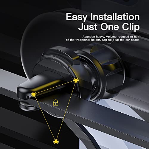 Ofband OFBAND-ZHONG LI ZHI JIA-0407 Upgraded Car Phone Holder Mount,Gravity Auto Lock Car Vent Phone Mount,Stable Phone Holder Car Compatible thumb #4