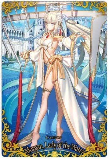 Amazon | 【28.キャスター/水妃モルガン (SR スーパーレア) 】 Fate