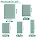 hiBCTR 64 pcs Green PCB Board - Double Sided Circuit and perf Board with 5 Sizes for DIY Electronics, Compatible with Bread Boards and Soldering Projects