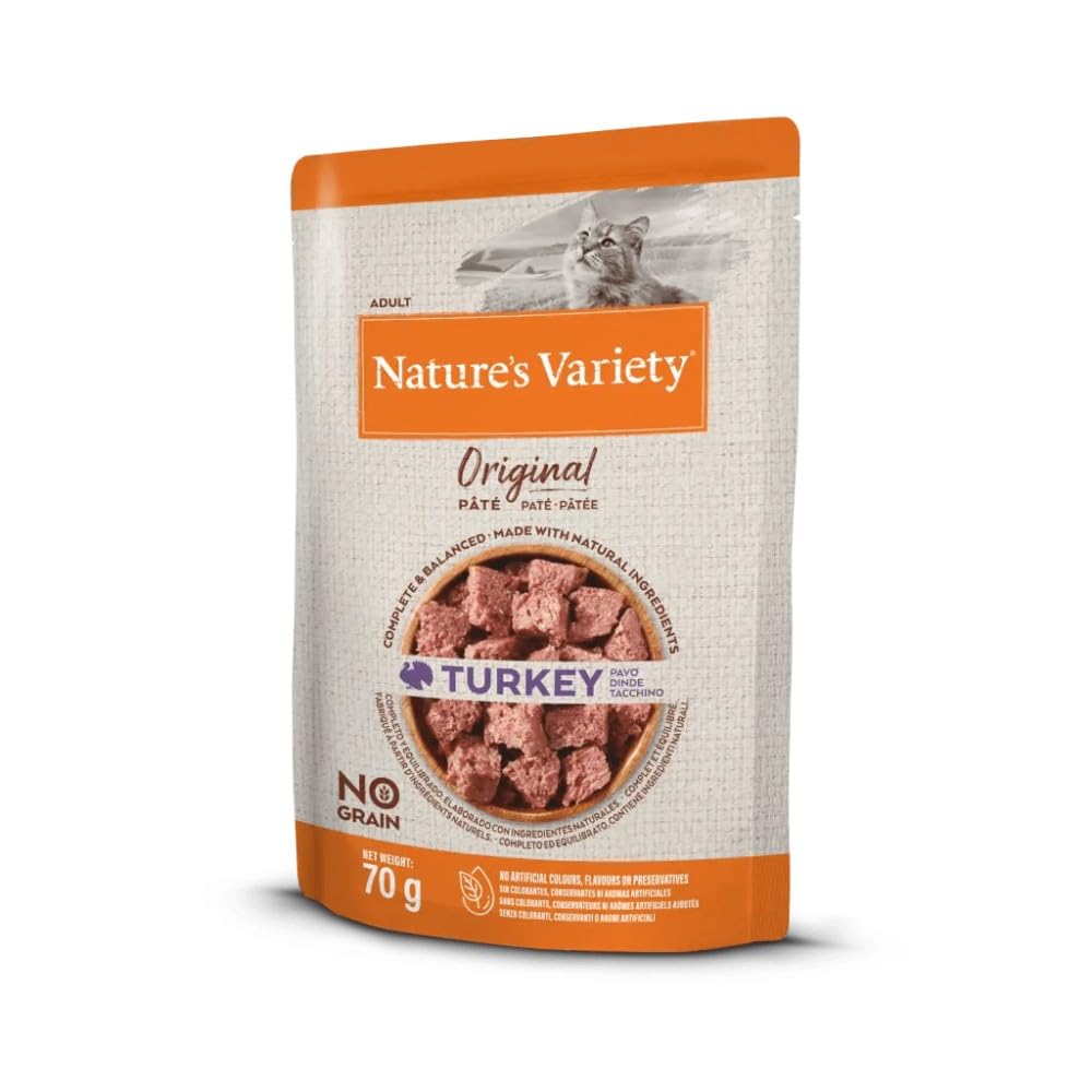 Nature's Variety FELINE ADULT Original PAVO 12X70GR NDR