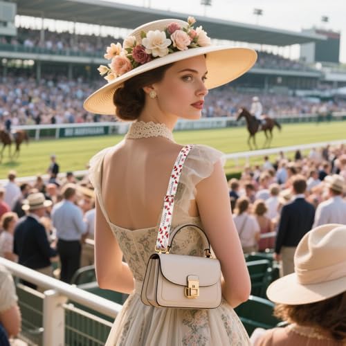 Image of Purse Strap Replacement Kentucky Derby Mother's Day Graduation Rainbow Pride Western Crossbody Shoulder Bag Straps