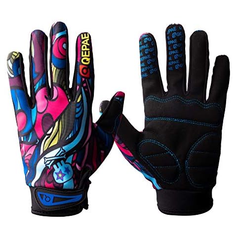 Tofern Cycling Gloves Full Finger For Men Mountain Bike Gloves Anti-slip Shock-absorbing Pad Breathable Touchscreen Gloves Road Biking Gloves Gloves For Gym Sailing Hiking Climbing Golf Cover