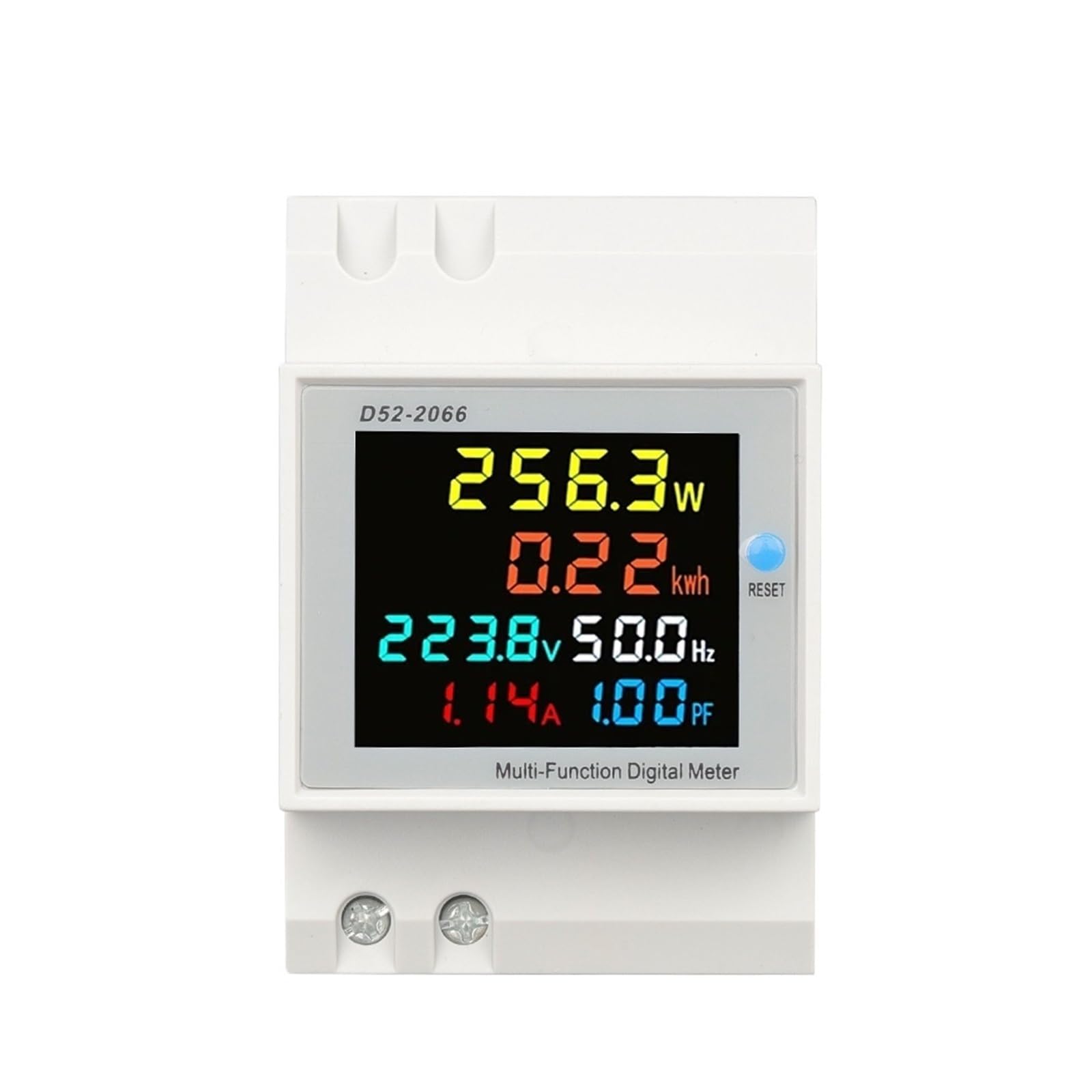 Moniteur électrique 110V 220V 380V pour armoire domotique
