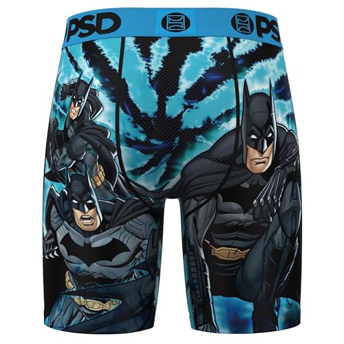 PSD Men's Batman Dye Boxer Briefs, Multi, XL4