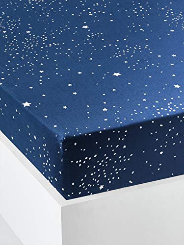 VERTBAUDET Kinder-Spannbettlaken Kleine Fee violett 90x140