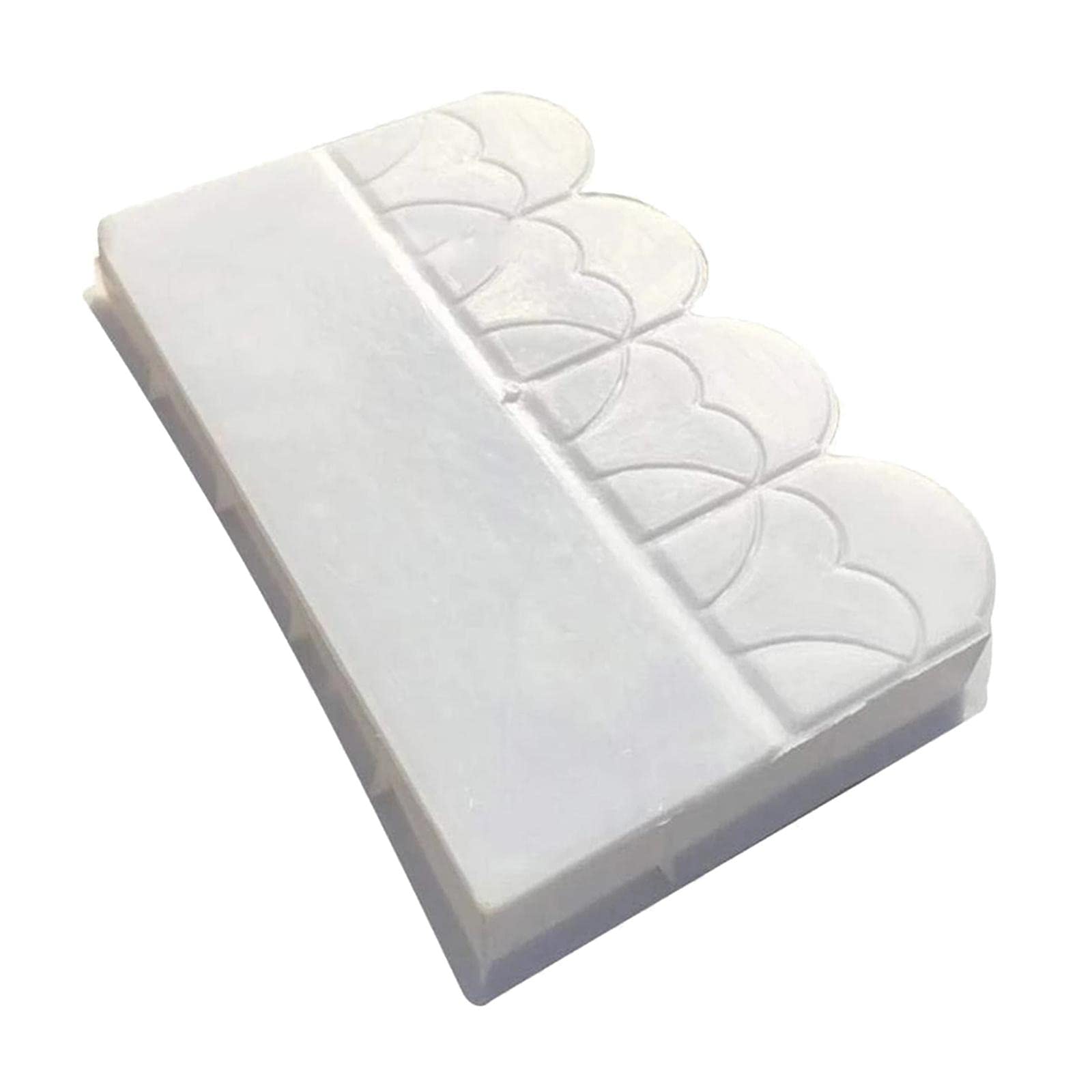 MERISHOPP™ Concrete Mold Plaster Garden Fence Decor DIY Flower Bed Pavement Mould 5Cm Thickness-image-32