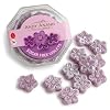 ANDY ANAND CHOCOLATIER Sugar Free & Gluten Free Violets Flower Shaped Hard Candy-Naturally Sweetened Candy Gift Box, Diabetic Friendly Zero Sugar Candies with the Essence of Violet (3.5 Oz)